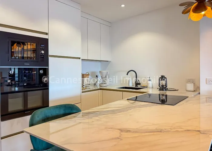 And Premium With Terrace & Sea View Lägenhet Cannes