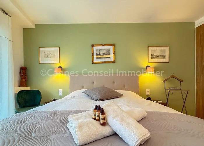 And Premium With Terrace & Sea View Lägenhet Cannes